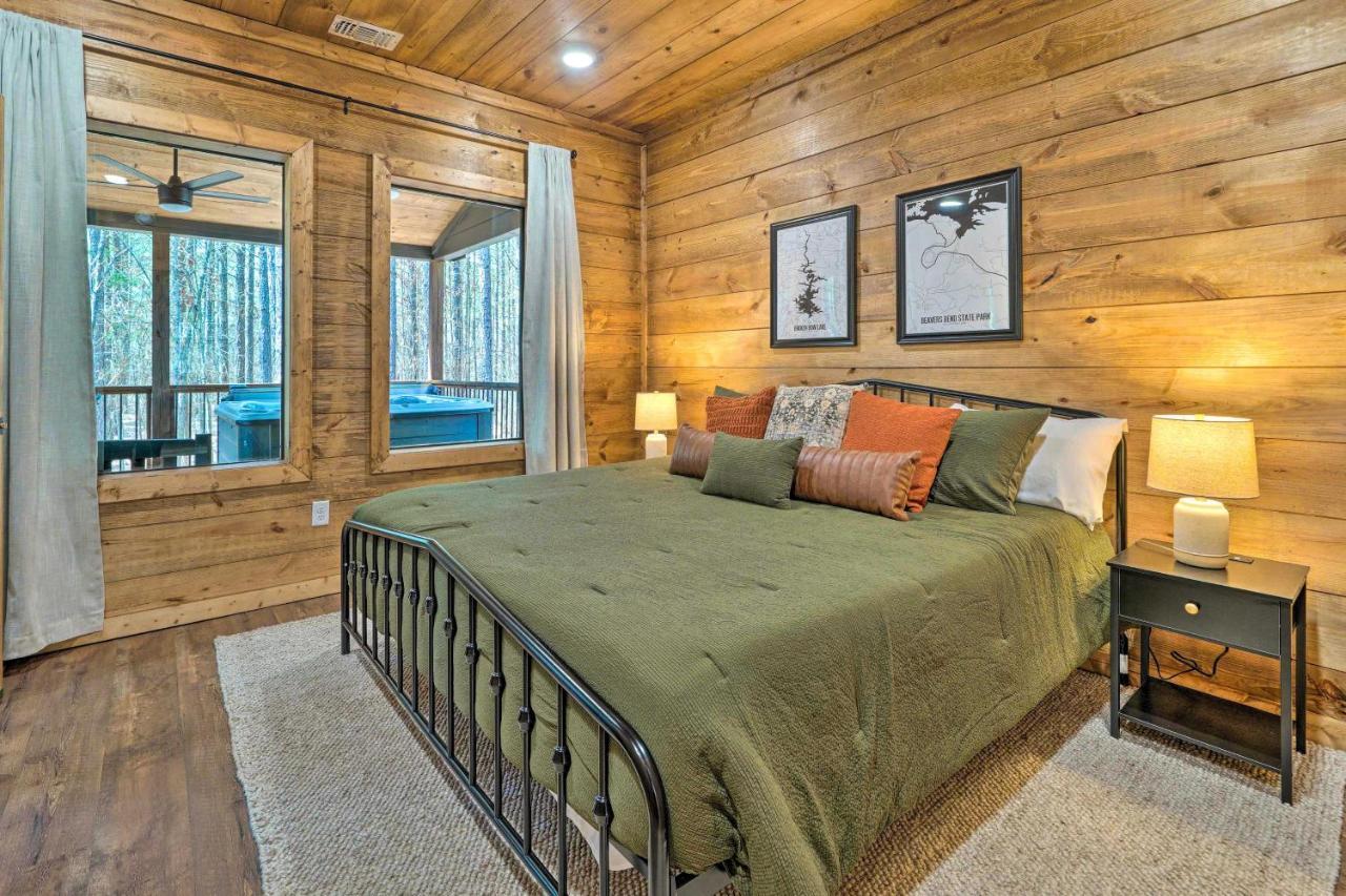 Sutton Ridge Cabin Rental Hot Tub And Swing Set! Broken Bow Eksteriør bilde