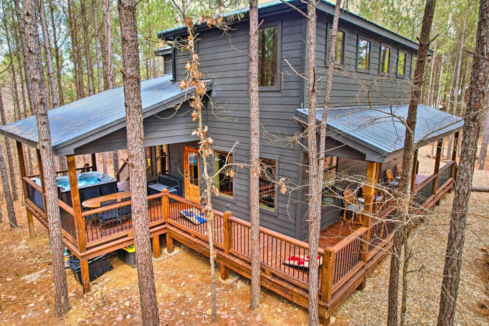 Sutton Ridge Cabin Rental Hot Tub And Swing Set! Broken Bow Eksteriør bilde